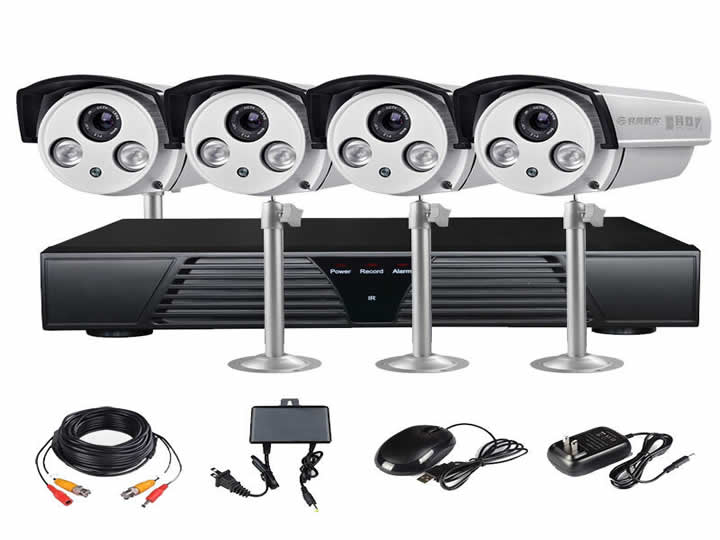 有线监控录像机需要哪些设备工具