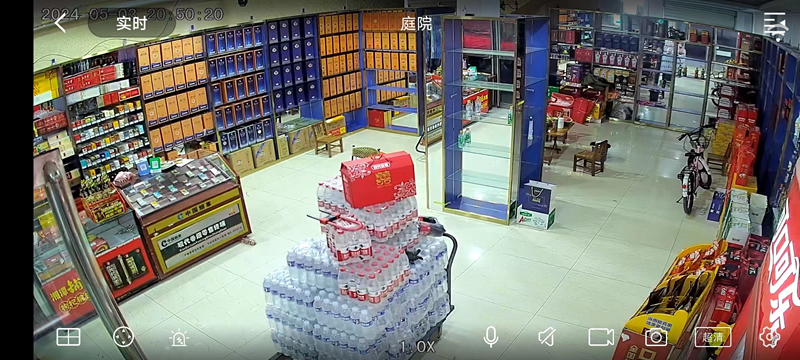 召陵区邓襄镇海龙超市无光球机案例