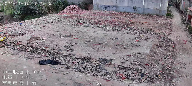 臻全彩太阳能4G摄像头召陵区李槐庭村