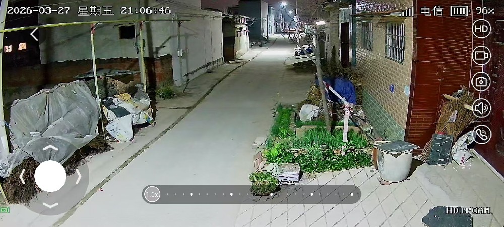 漯河市高新技术开发区邓襄镇李怀庭村太阳能4G臻全彩球机